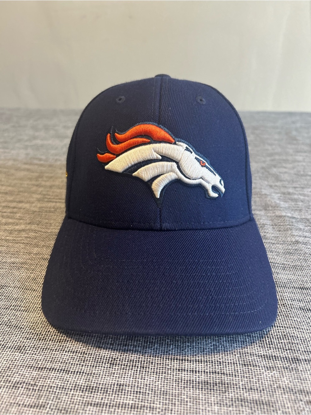 47 Brand Denver Broncos Super Bowl XXXII Snapback Hat Navy White Orange NFL